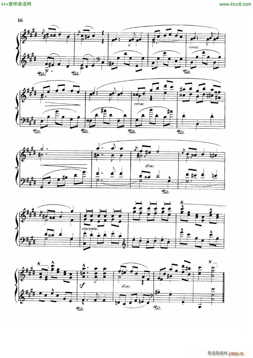 Albeniz op 82 Piano Sonata no 5(V)16