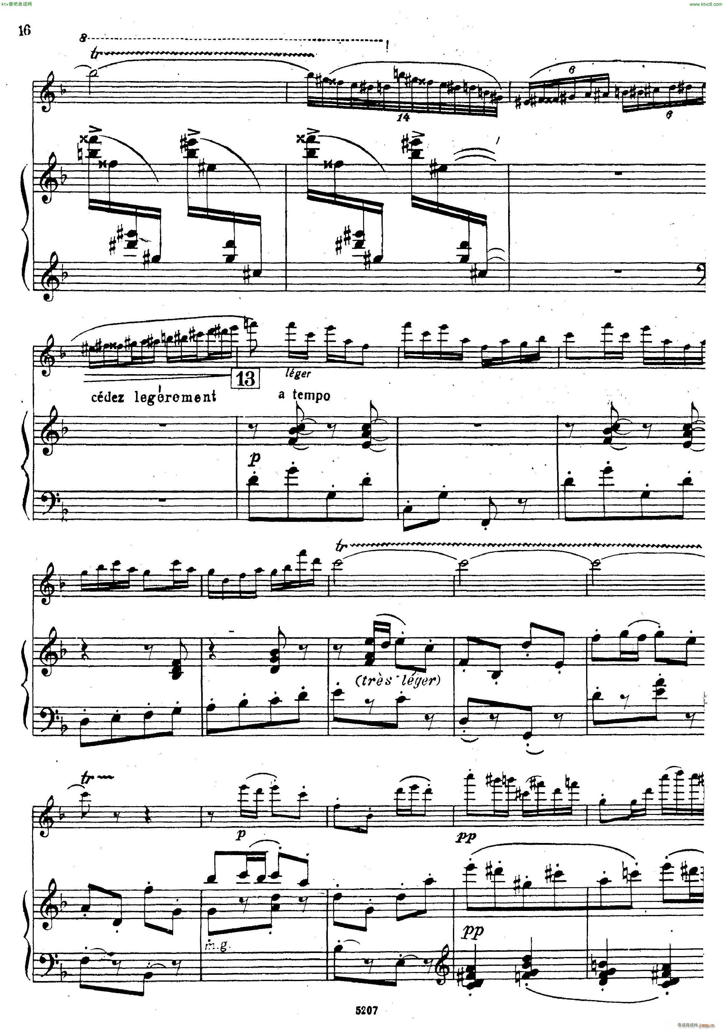 Dutilleux Sonatine for Flute and Piano(V)5