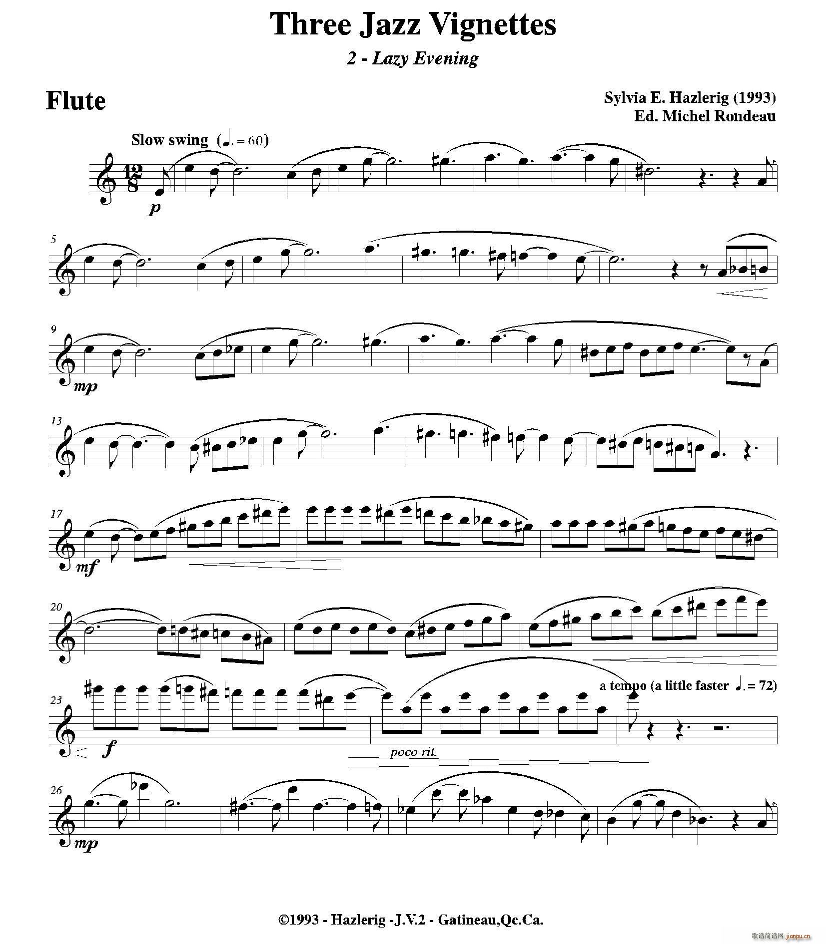 Three jazz vignettes ڶ L(zhng)(ѺV)1