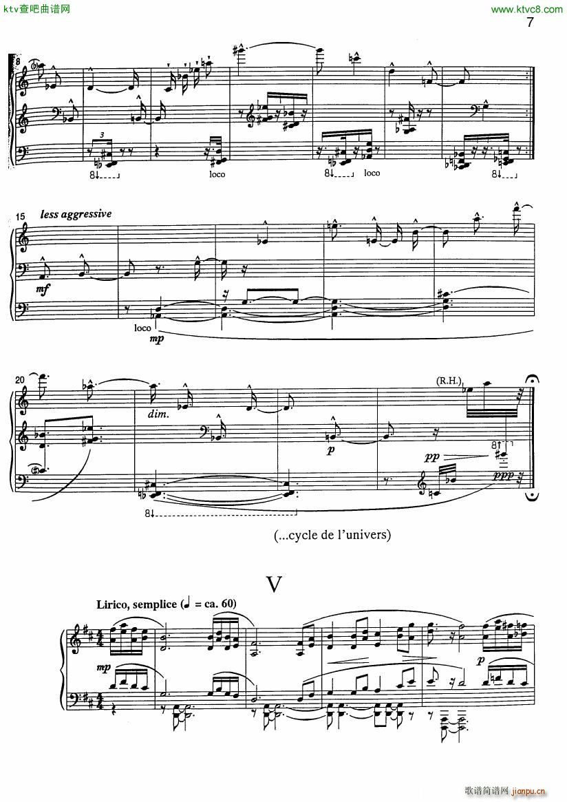Bolcom 9 Bagatelles(V)8