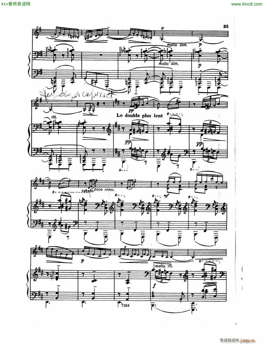 Debussy Violin Sonata Pn(V)24