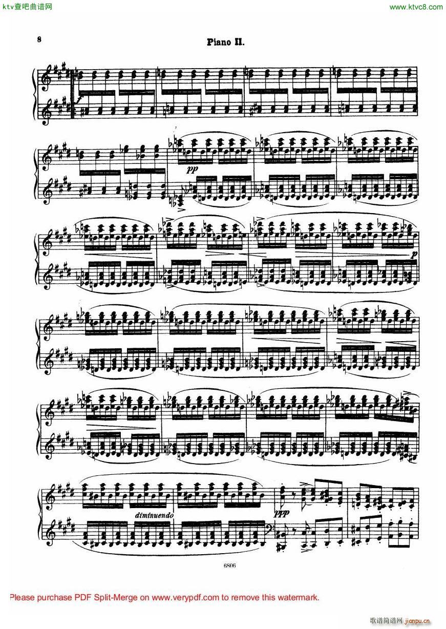 Arensky op 23 Suite No 2 Silhouettes(V)29