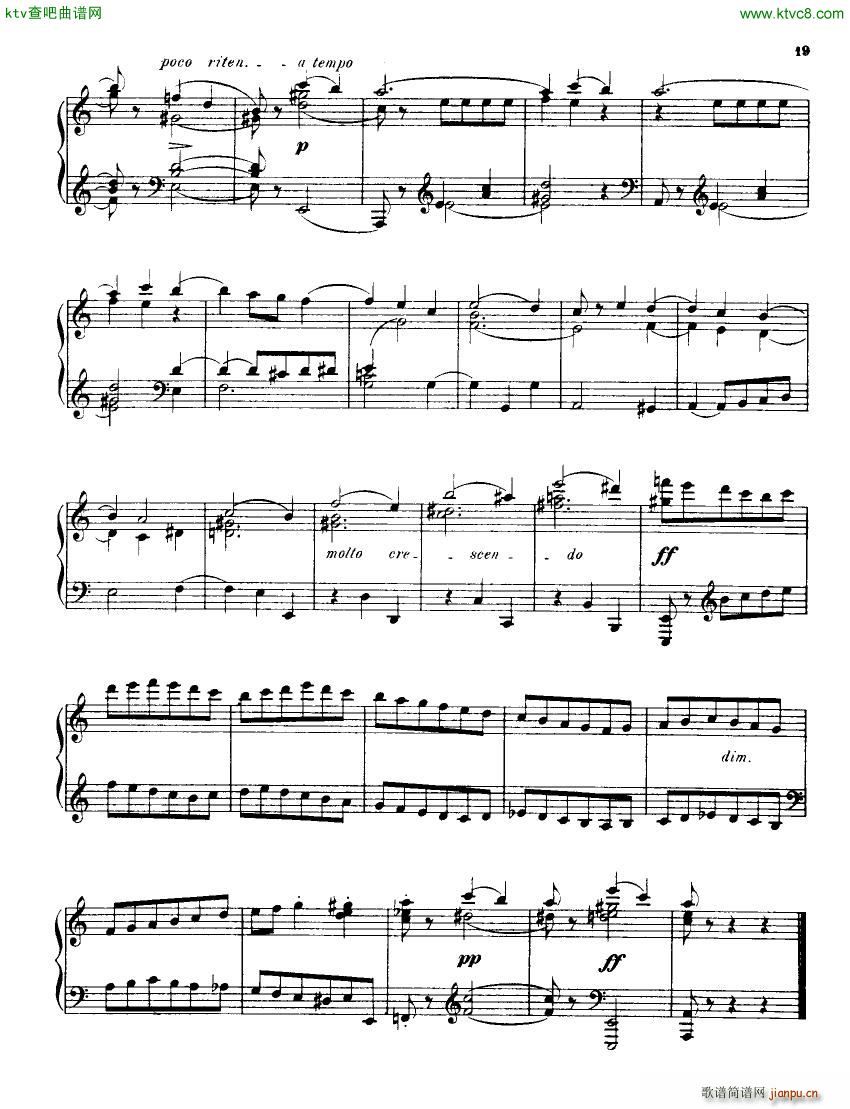 Indy Petite Sonate dans la forme classique op9(V)17