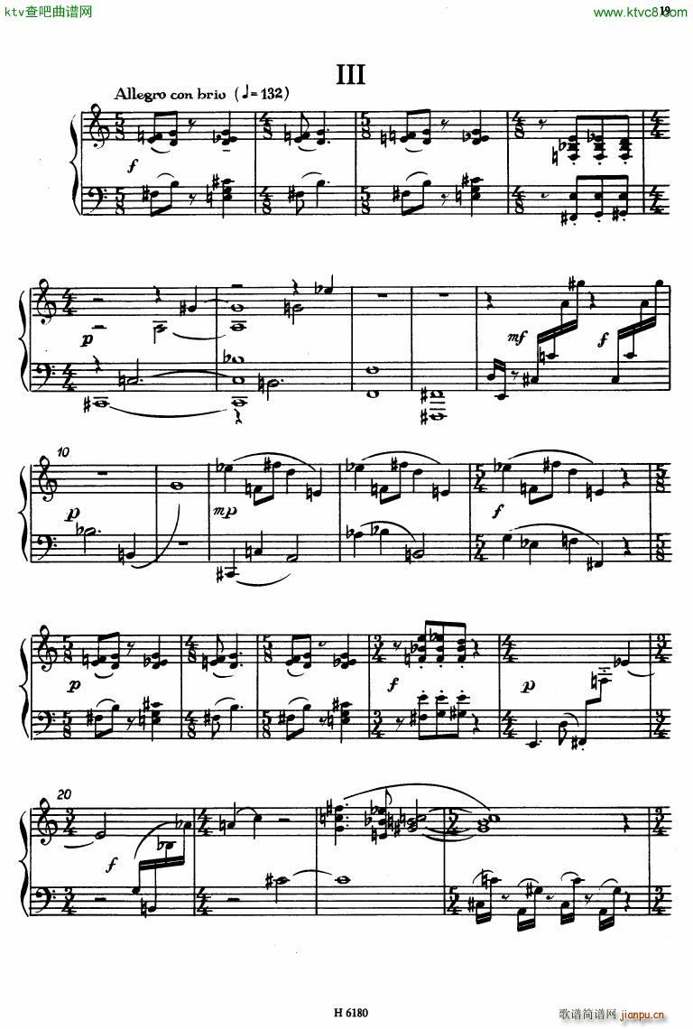 Hlobil piano sonata op 72(V)13