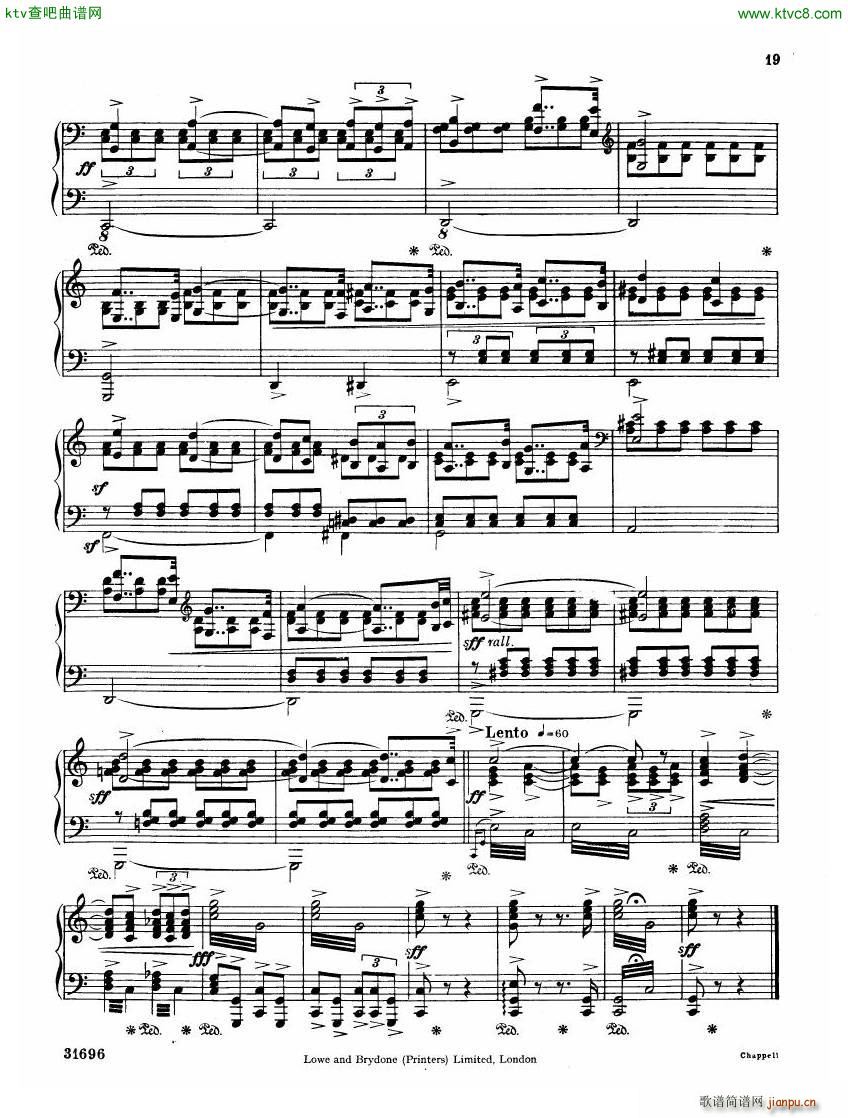 Coates London Suite Piano Suite(V)19