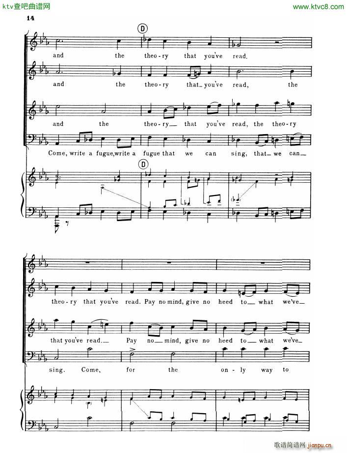 Gould Glenn So you want to write a fugue(V)12