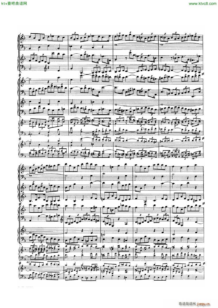 Bach JS BWV 1080 Kunst der Fuge part 3(V)6