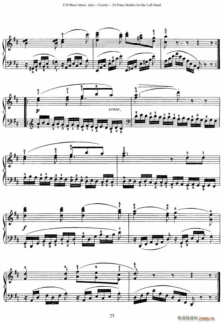 Left Hand Etudes(V)25