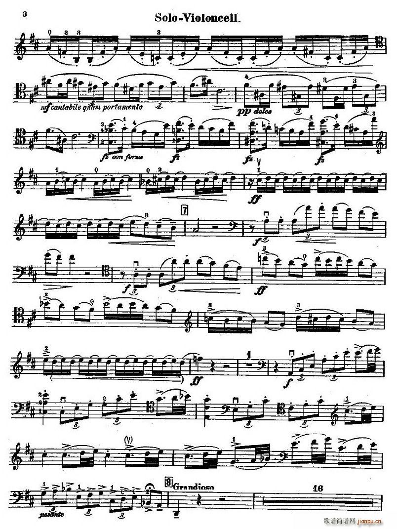 CELLO CONCERTO in B minor(V)3