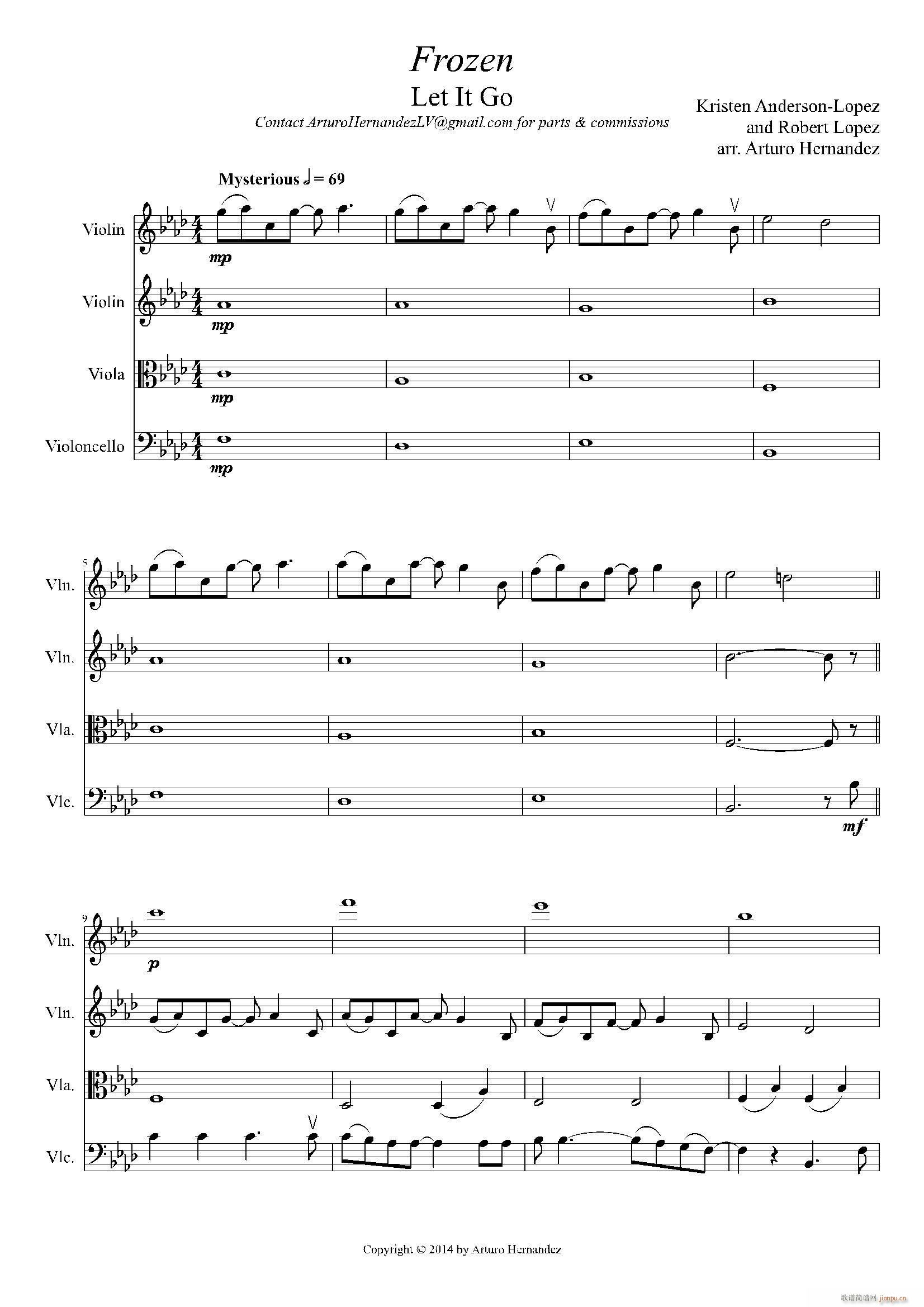Frozen Let It Go Ҙ(СV)1