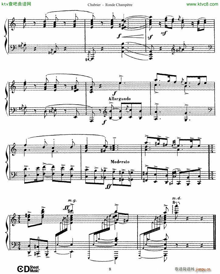 Chabrier Ronde Champtre(V)8