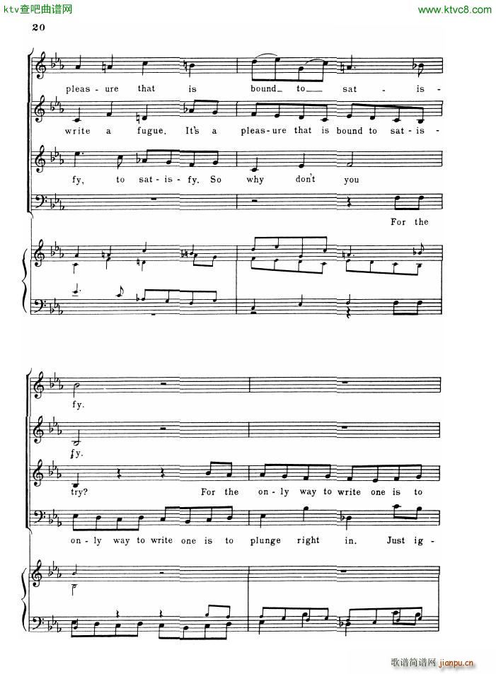 Gould Glenn So you want to write a fugue(V)18