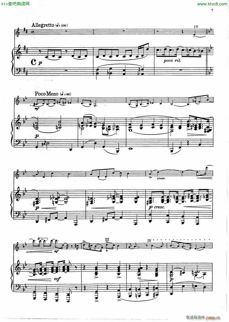 Gershwin Heifetz 4 Pieces from Porgy Bess(V)5