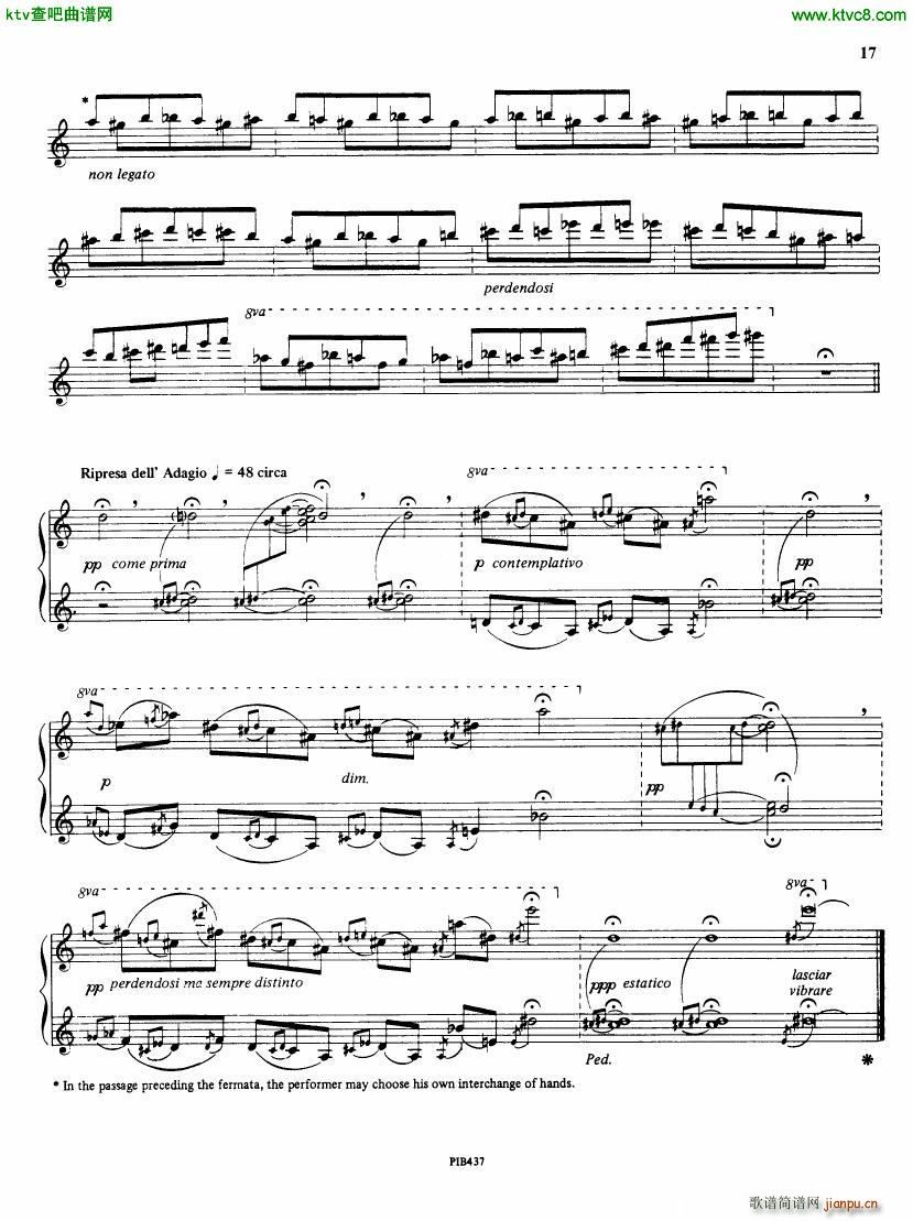 Ginastera op 53 Sonata No 2(V)17