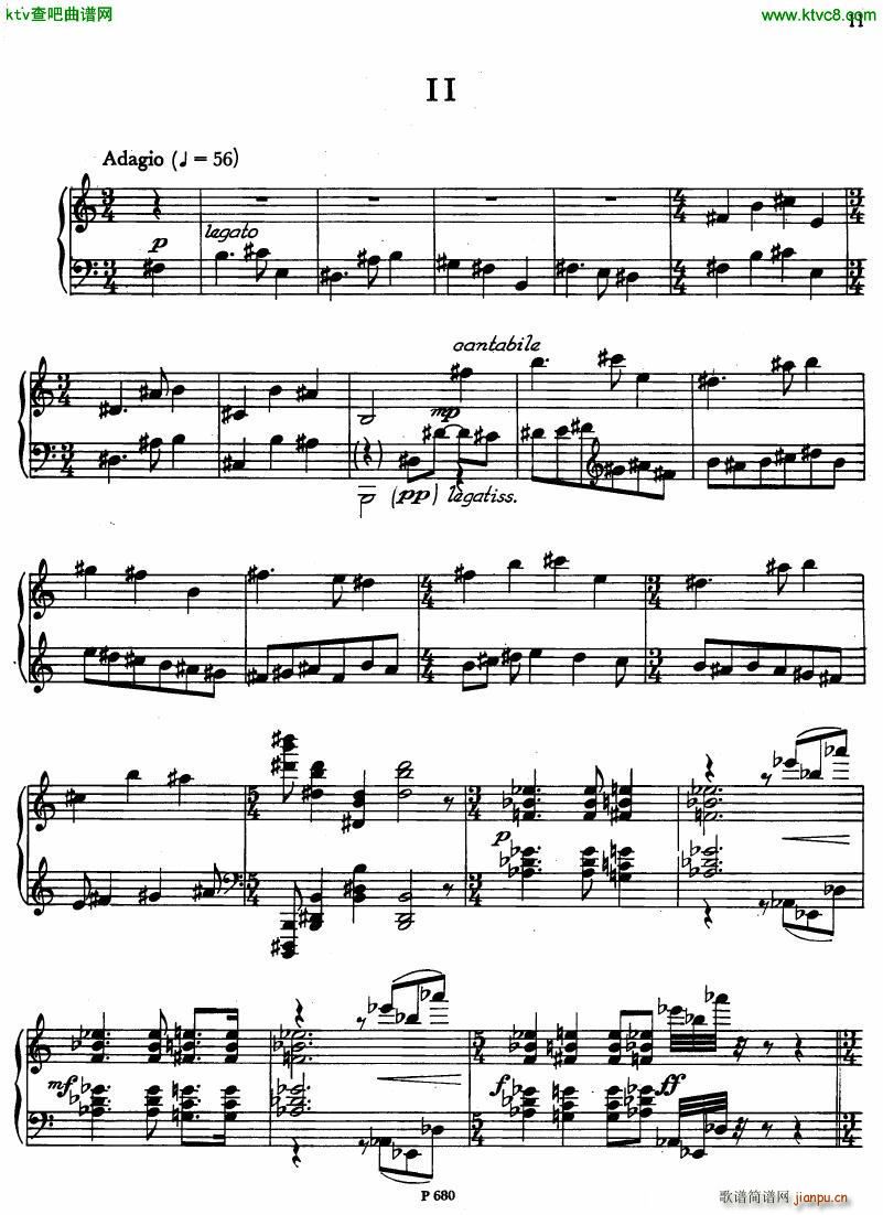 Fiser piano sonata no 3(V)14