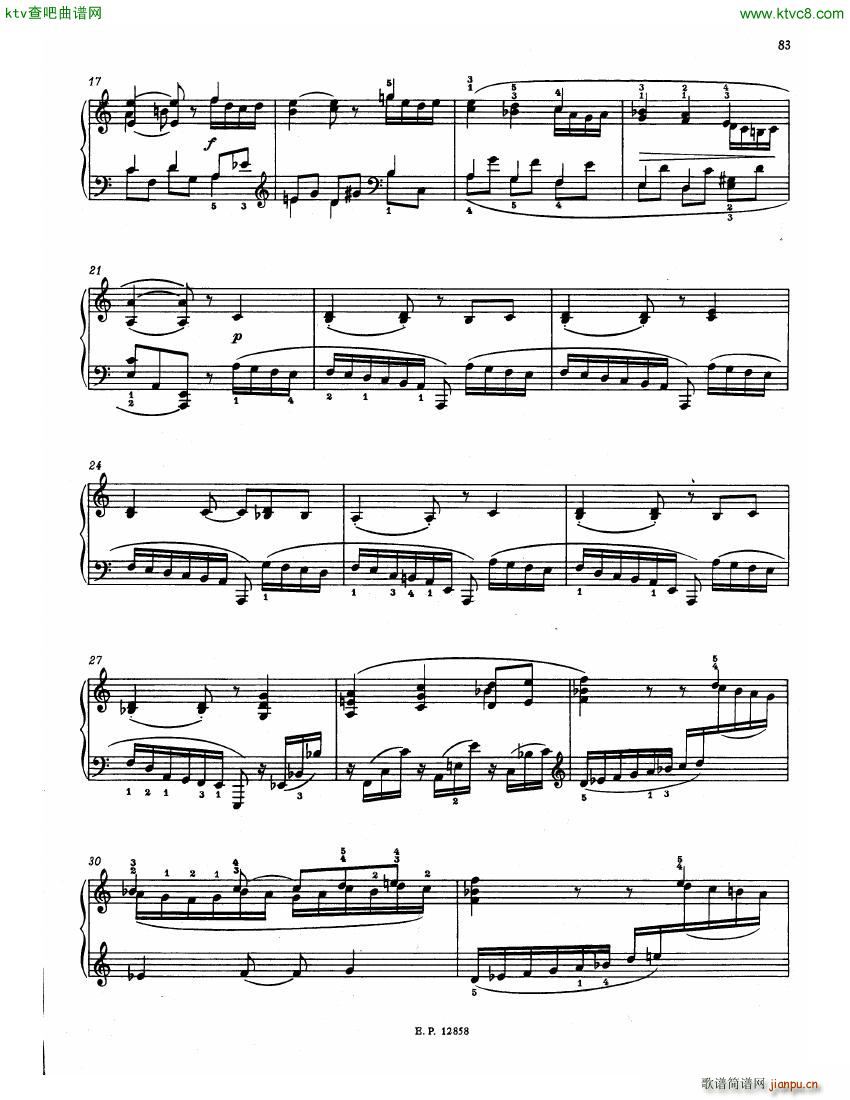 Faure 13 Barcarolle (V)24