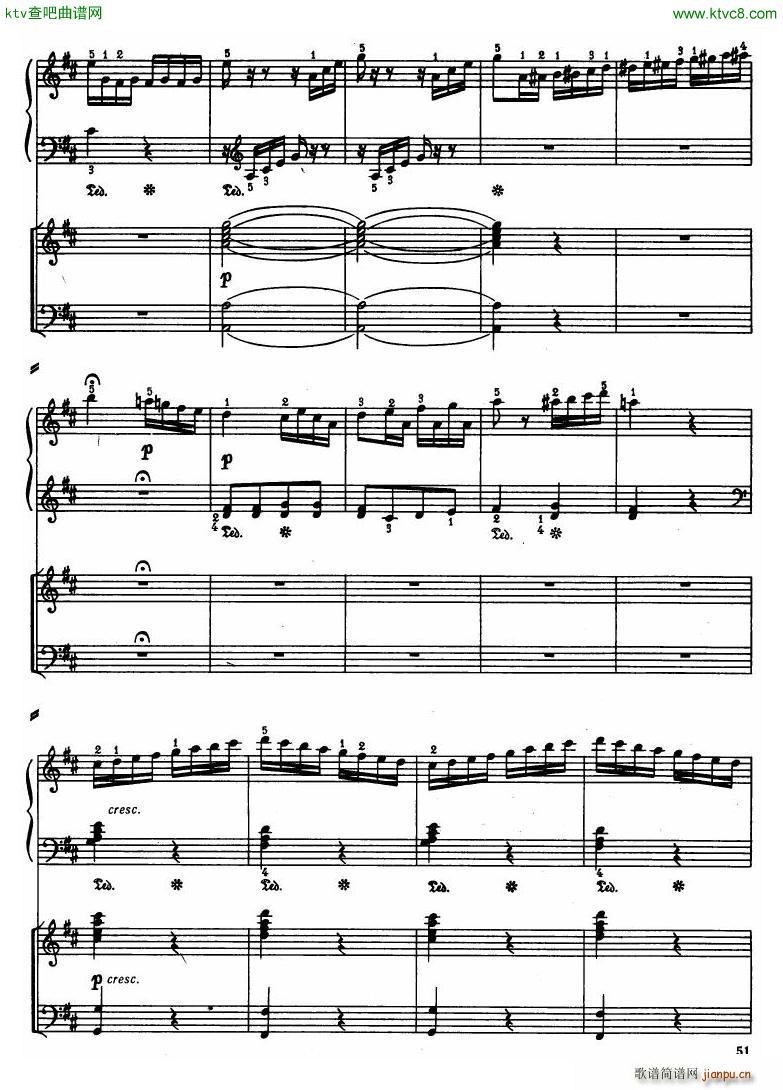 Haydn Piano Concerto in D Major 2pf(V)49