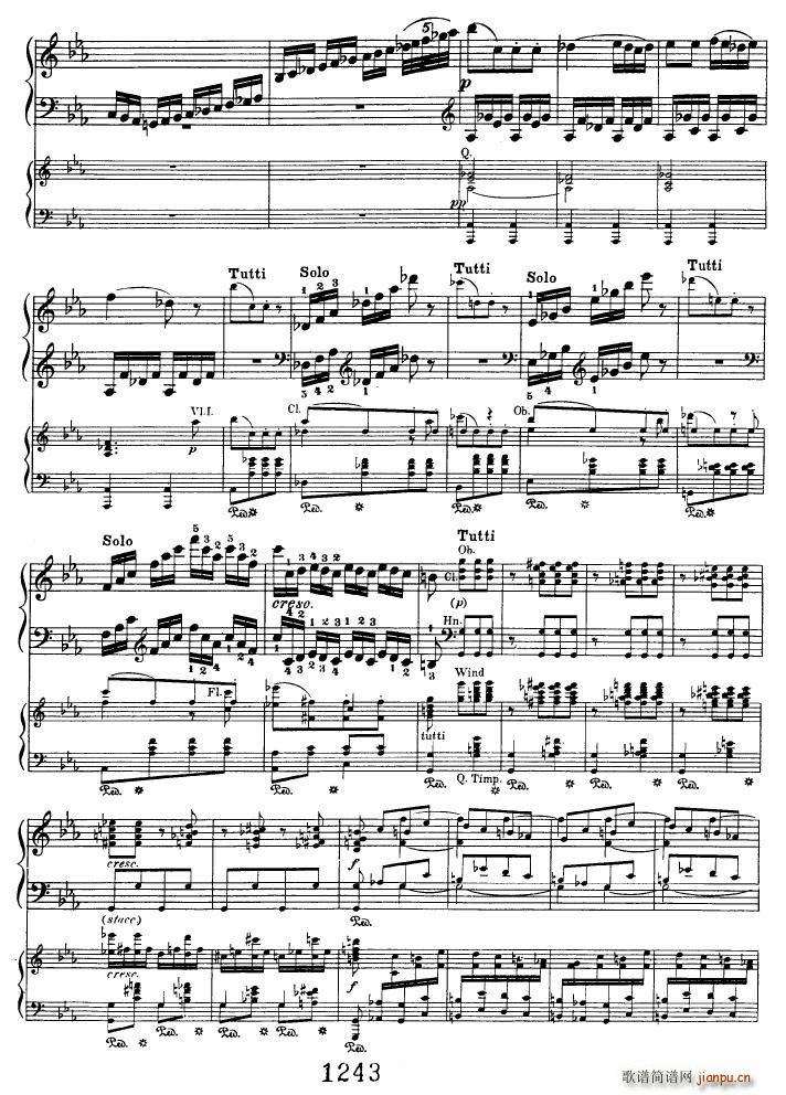 Beethoven op 37 Piano Concerto no 3 2pno red (V)10