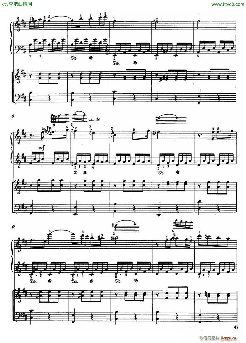Haydn Piano Concerto in D Major 2pf(V)45