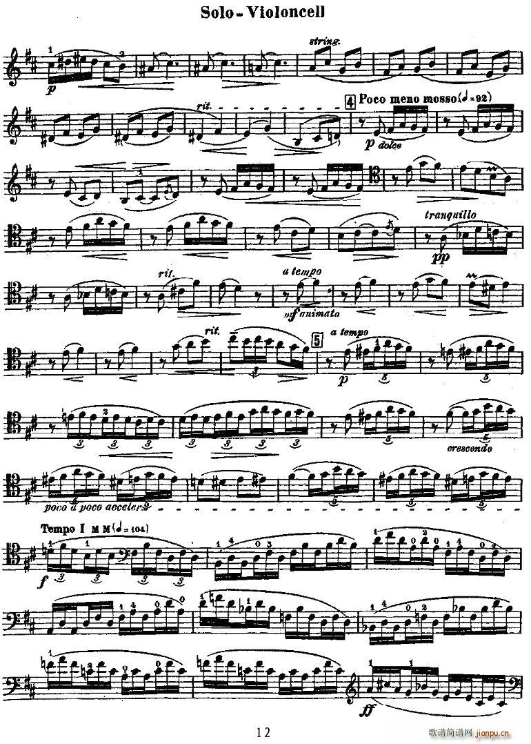 Dvorak - Cello Concerto(V)12
