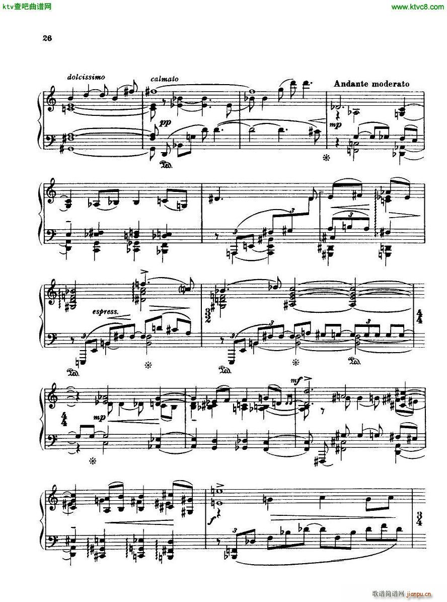 Bridge H160 Piano Sonata 1923 4(V)26