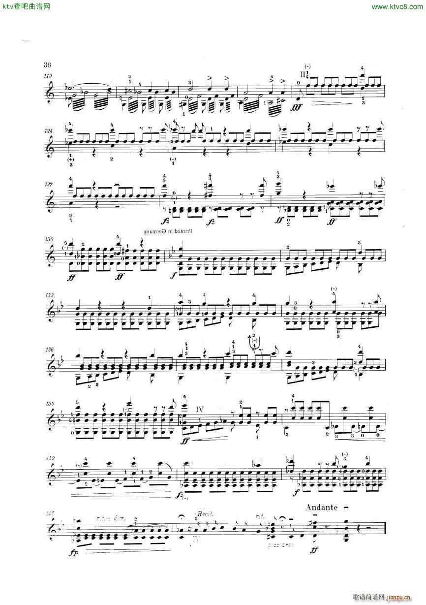 H W Ernst 6 Polyphonic Studies(V)35