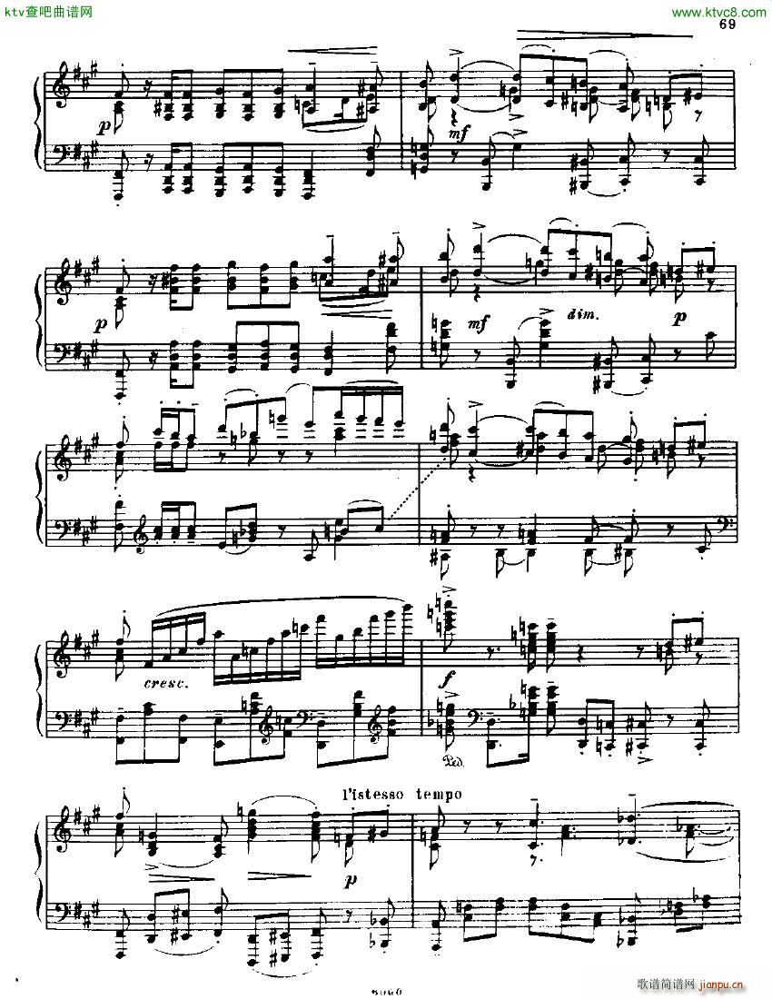 Anatoly Alexandrov Opus 18 Sonata no 3(V)32