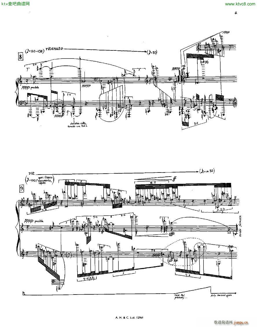 Finnissy Song 9(V)5