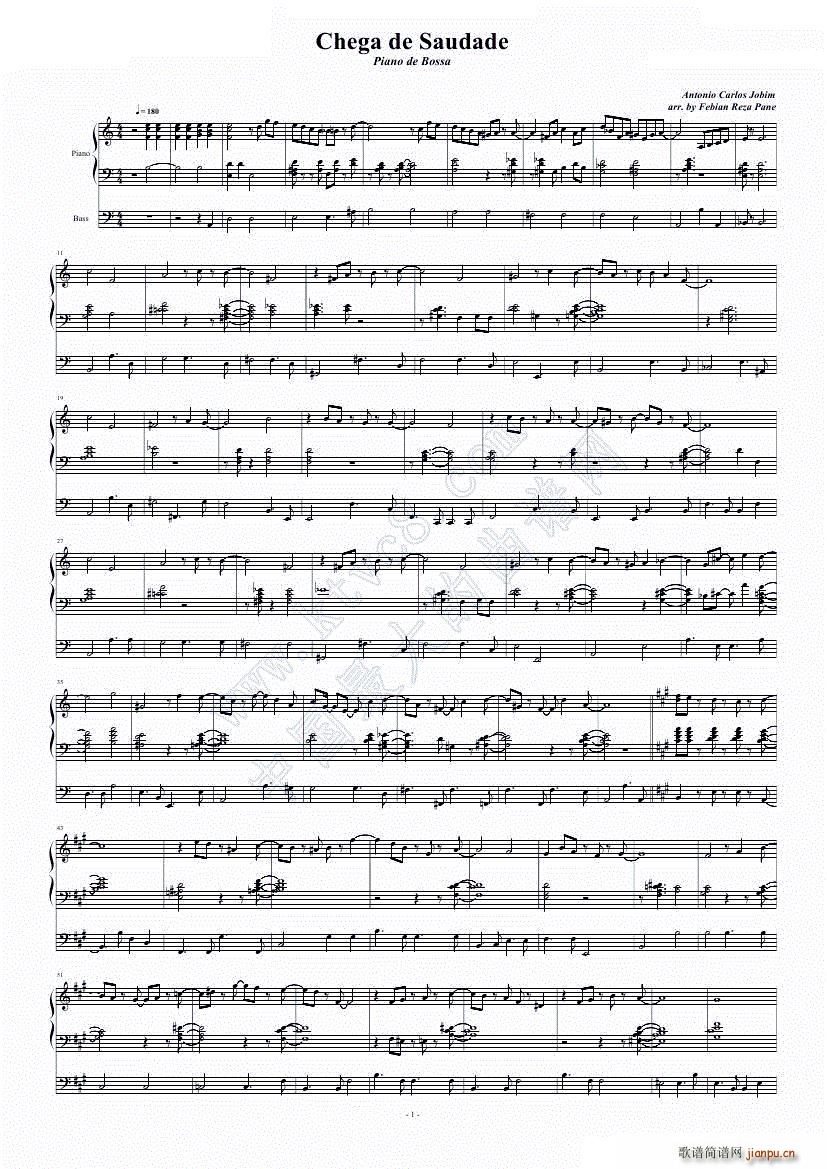 Bossa Chega de Saudade(V)1