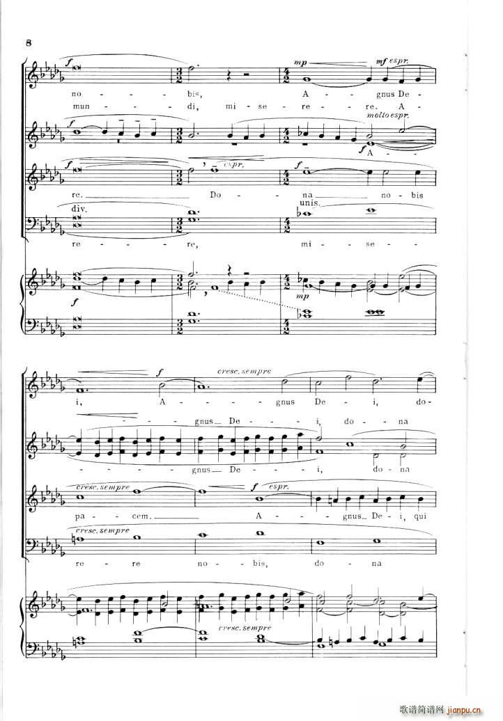 Barber op 11 Agnus Dei(V)7