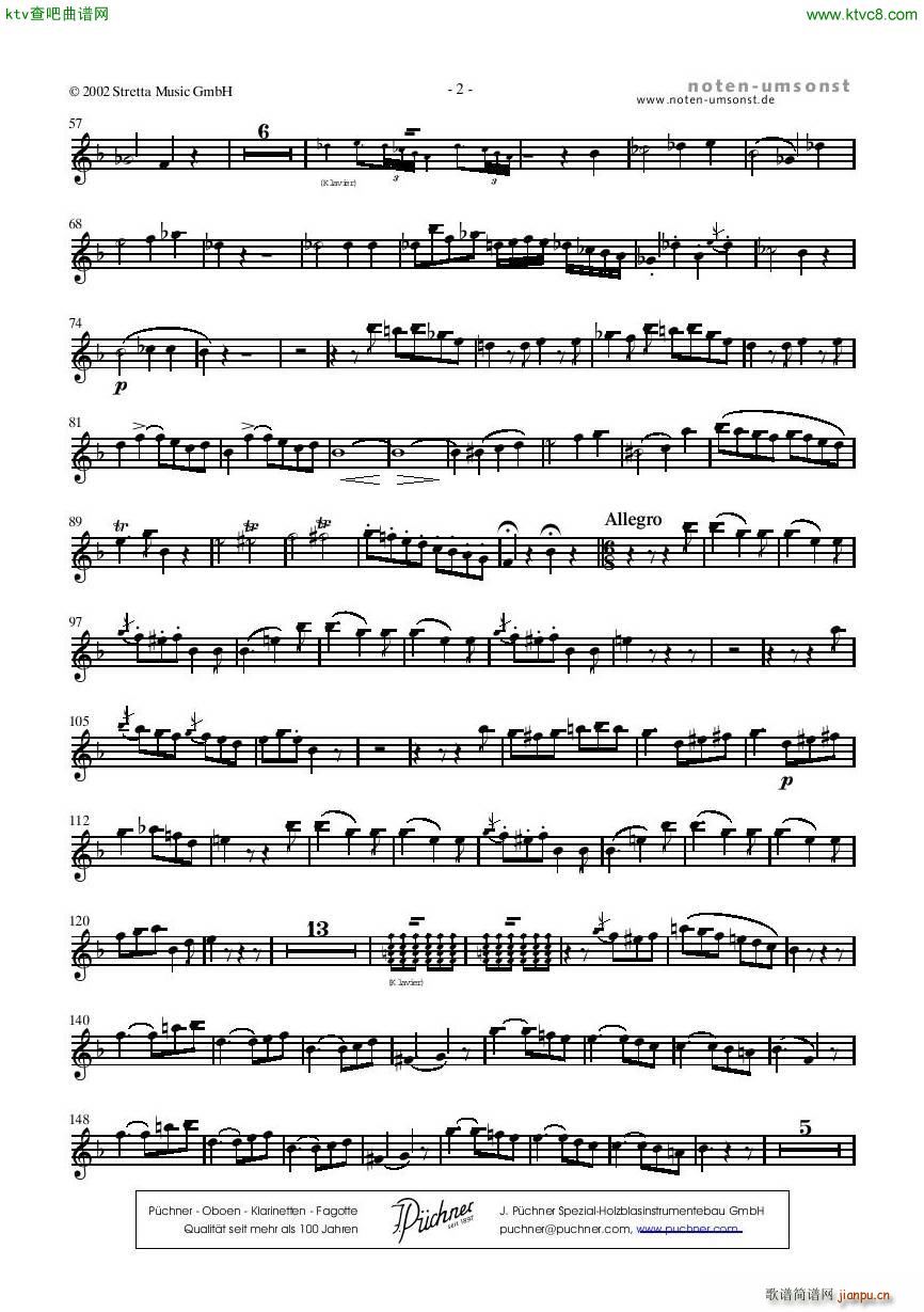 Donizetti Sonate Fdur Flute Piano(V)13