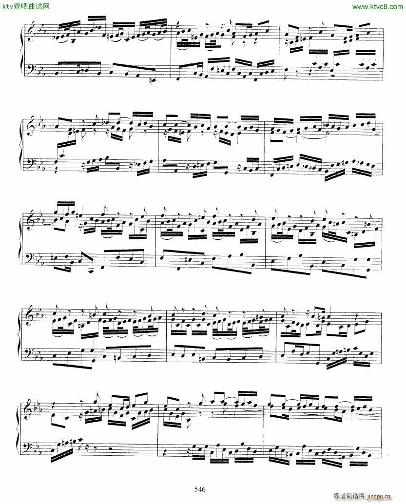 Bach JS BWV 911 Toccata in c(V)11