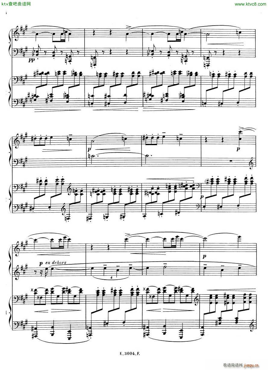 Debussy Ravel 3 Nocturnes 2pno(V)14