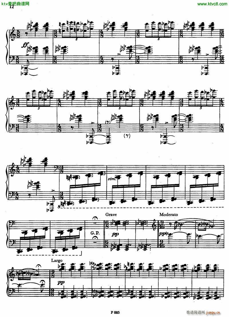 Fiser piano sonata no 4(V)10