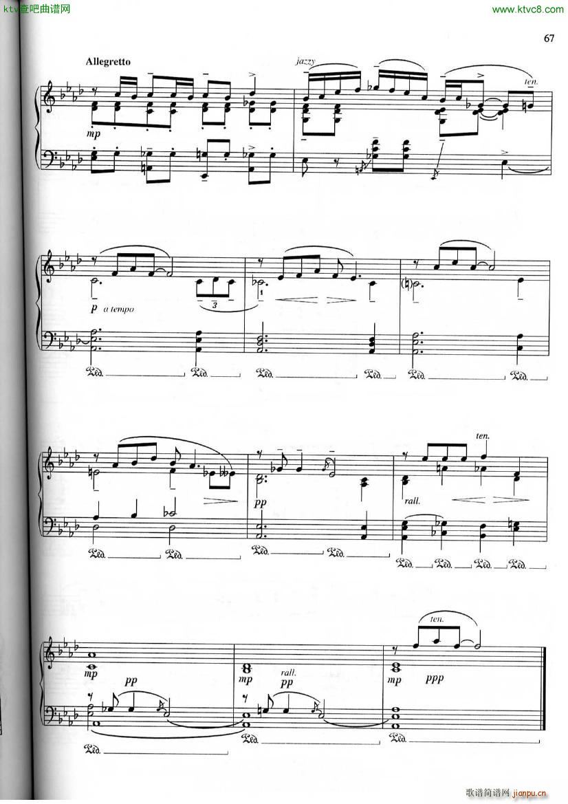 Gerschwin Prelude Melody No 1 17(V)3