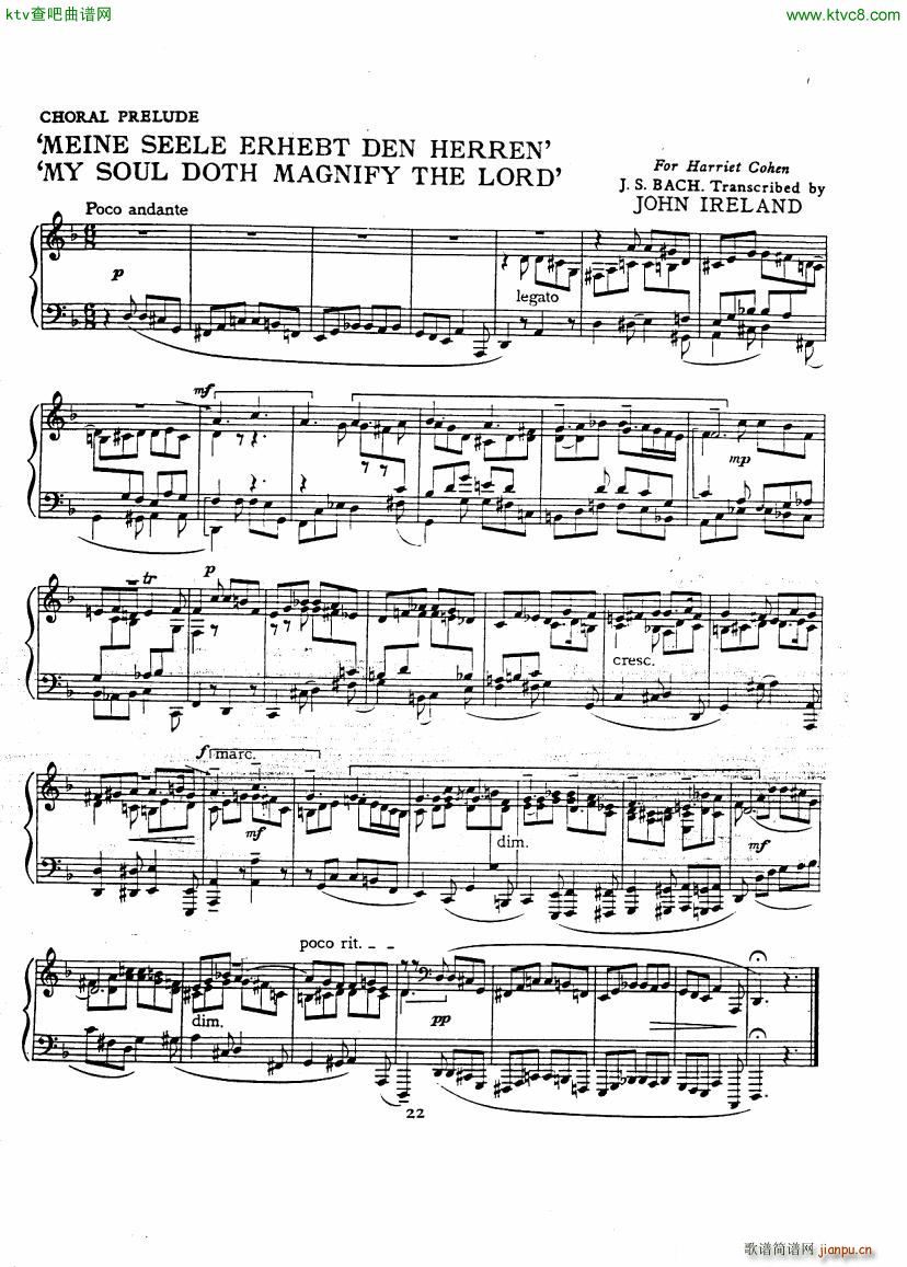 Bach JS A transcription book for Harriet Cohen(V)25
