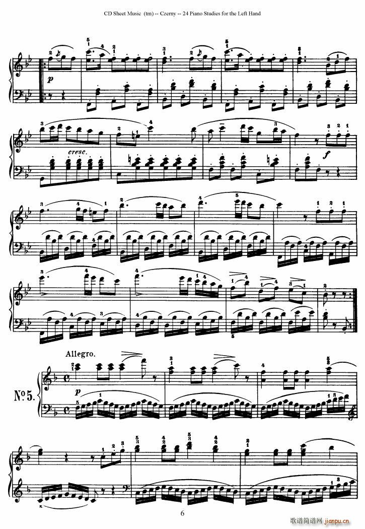 Left Hand Etudes(V)6