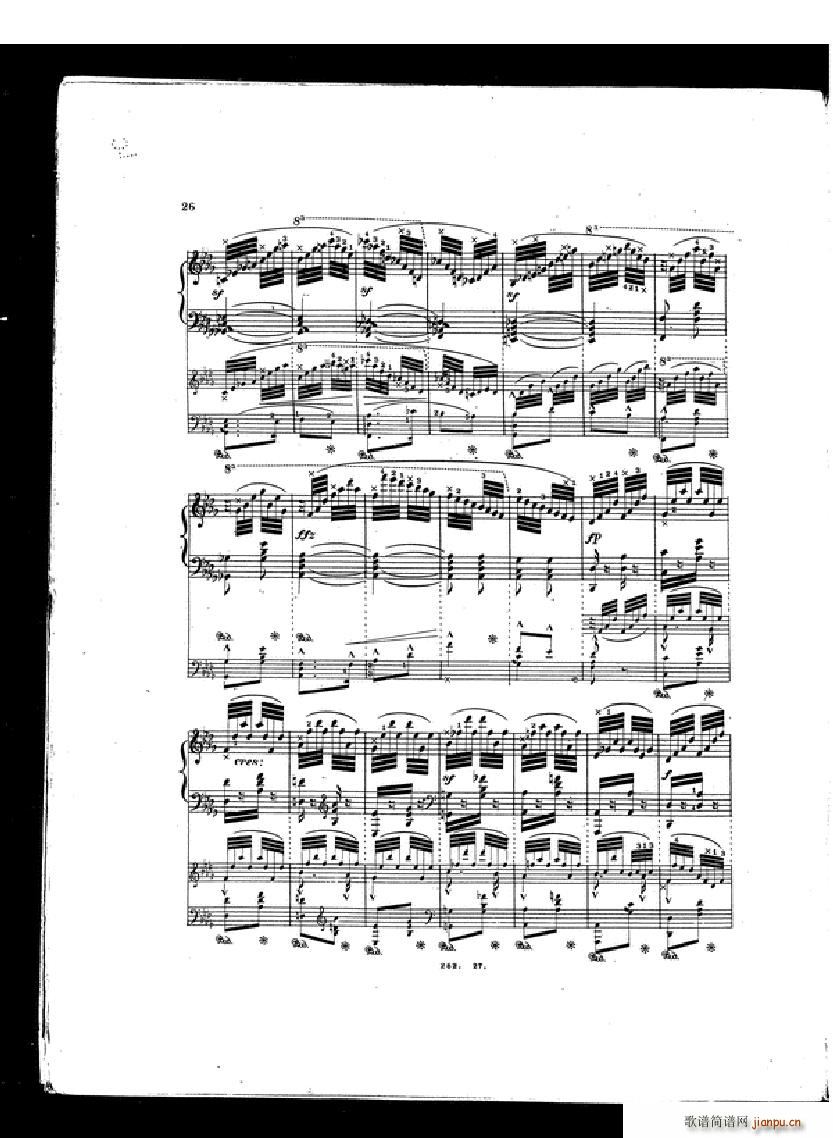 Czerny Etudes de la velocite book II(V)24