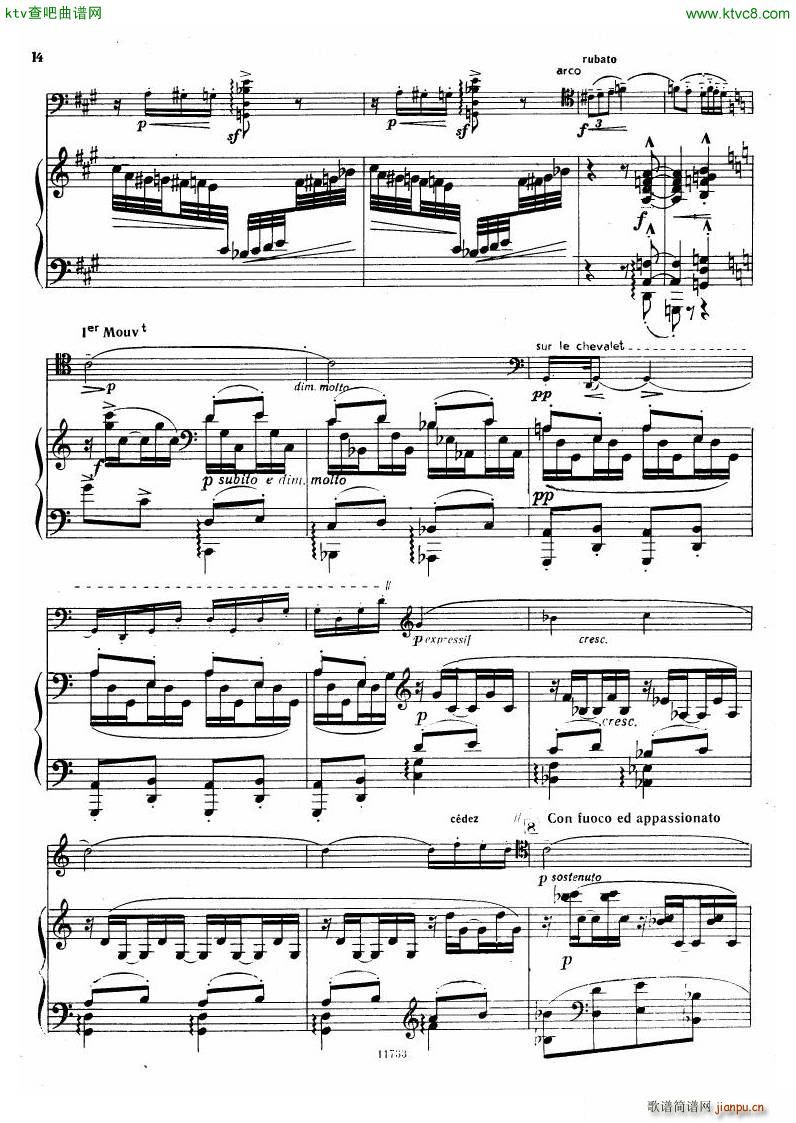Debussy Sonata for Cello and Piano(V)13