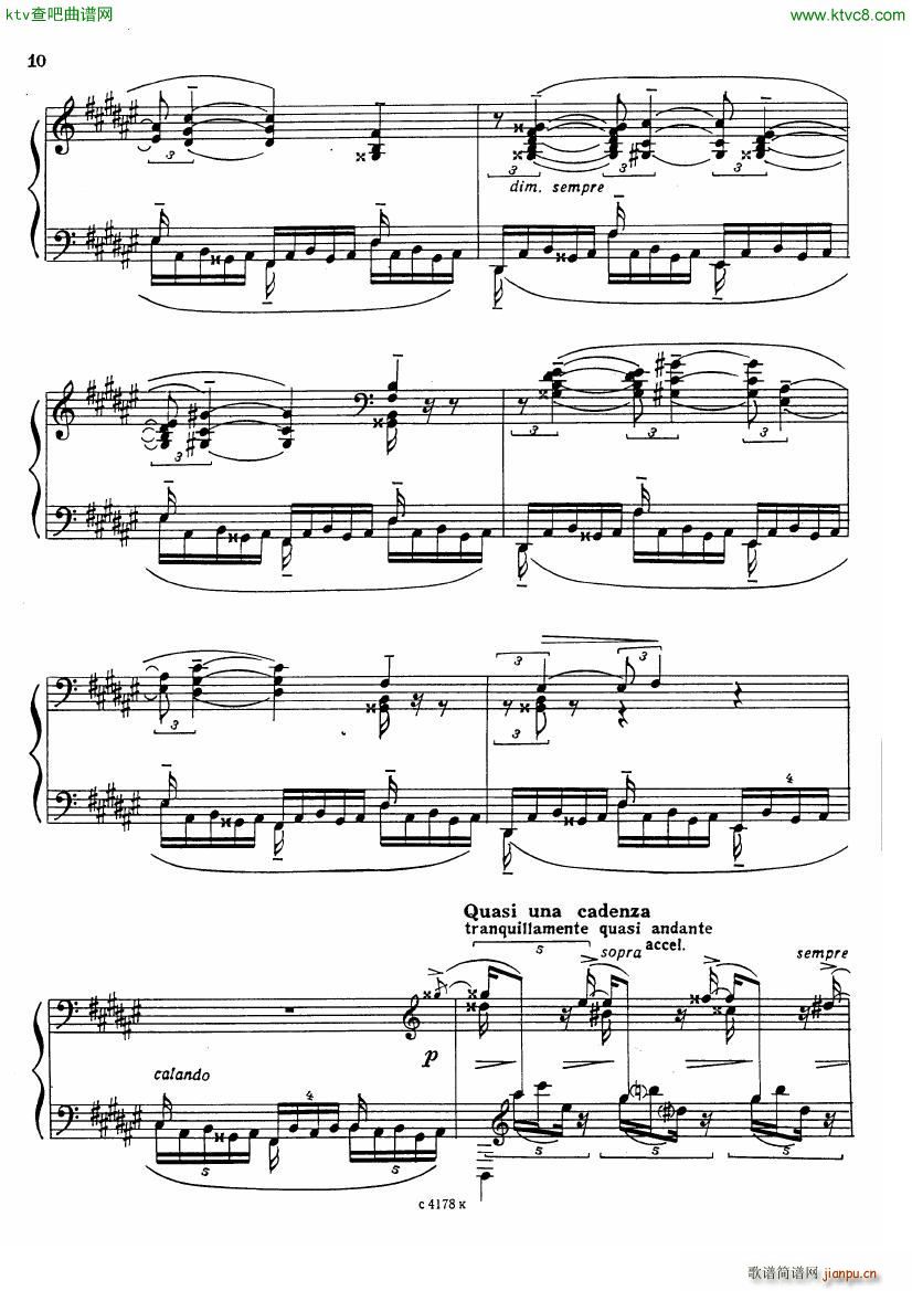 Sonata No 5 Op 10(V)8