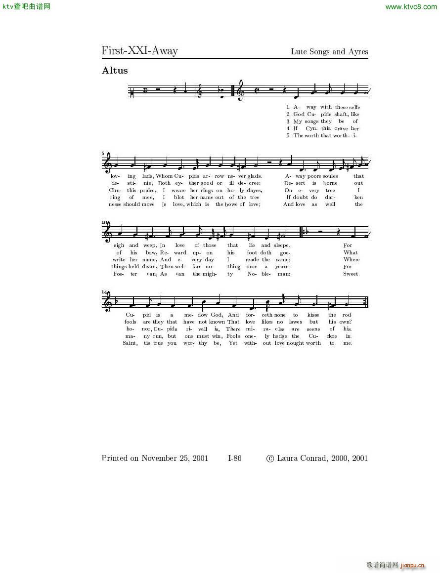 Dowland Lute Music (V)42