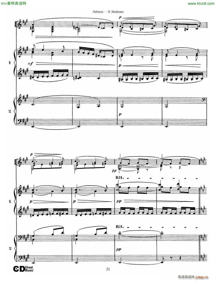 Debussy Printemps II(V)21