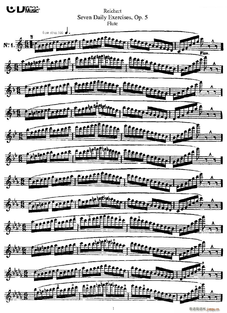 Seven Daily Exercises Op 5 ÿվ Ʒ5̖ ~(ʮּ)1