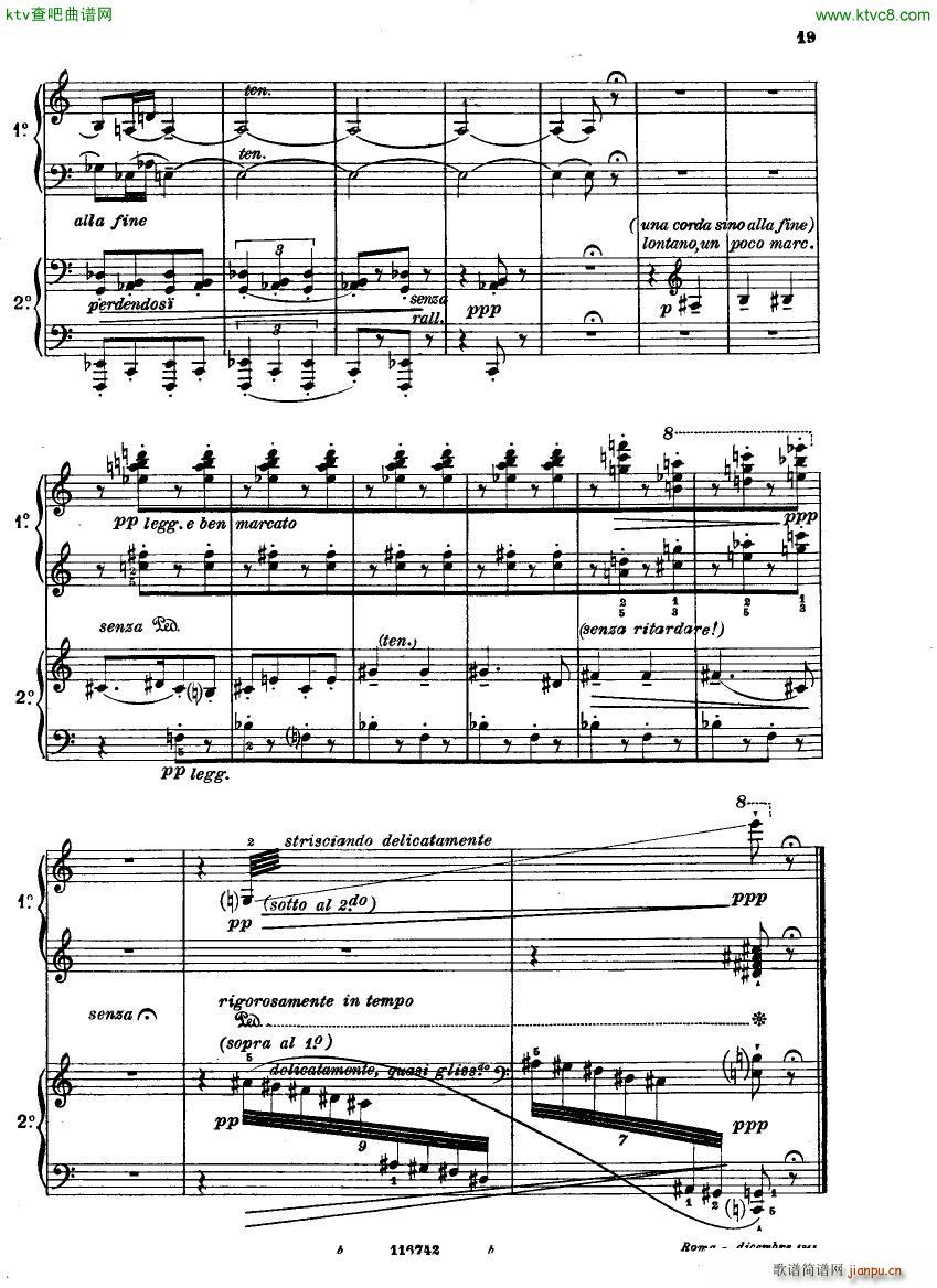 Casella Five Easy Pieces Pupazzetti 4 hands 1915(V)19