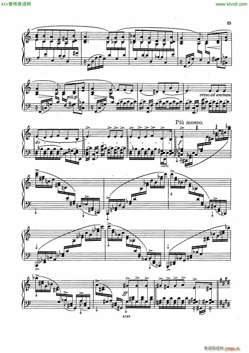 Bortkiewicz Op29 12 Etudes Nouvelles Book 1(V)14