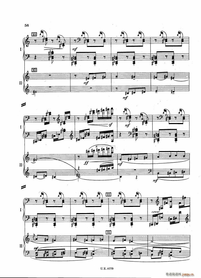 Bartok SZ 83 Piano Concerto 1 2p reduct (V)13
