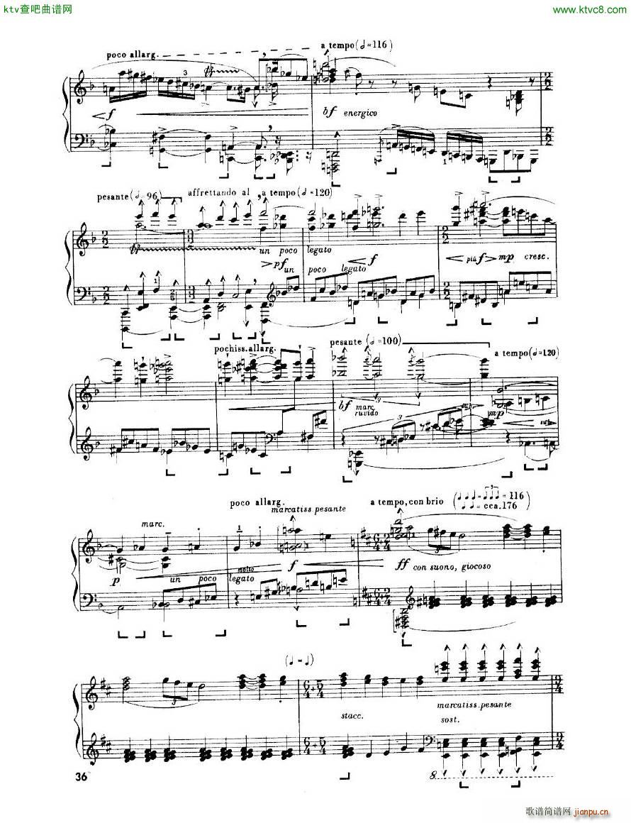 Enescu op 24 No 3 Piano sonata No 3(V)36