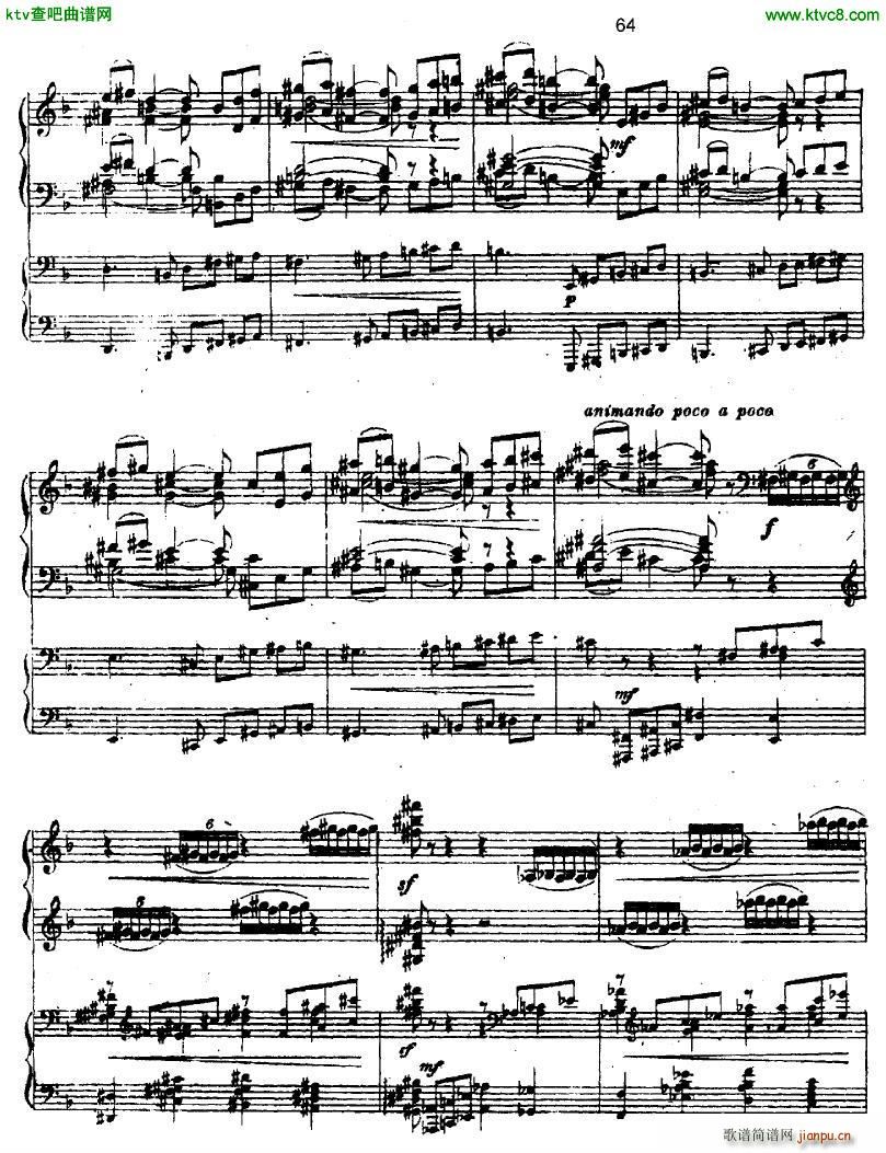 Glazunov Piano Concerto No 1 (V)13