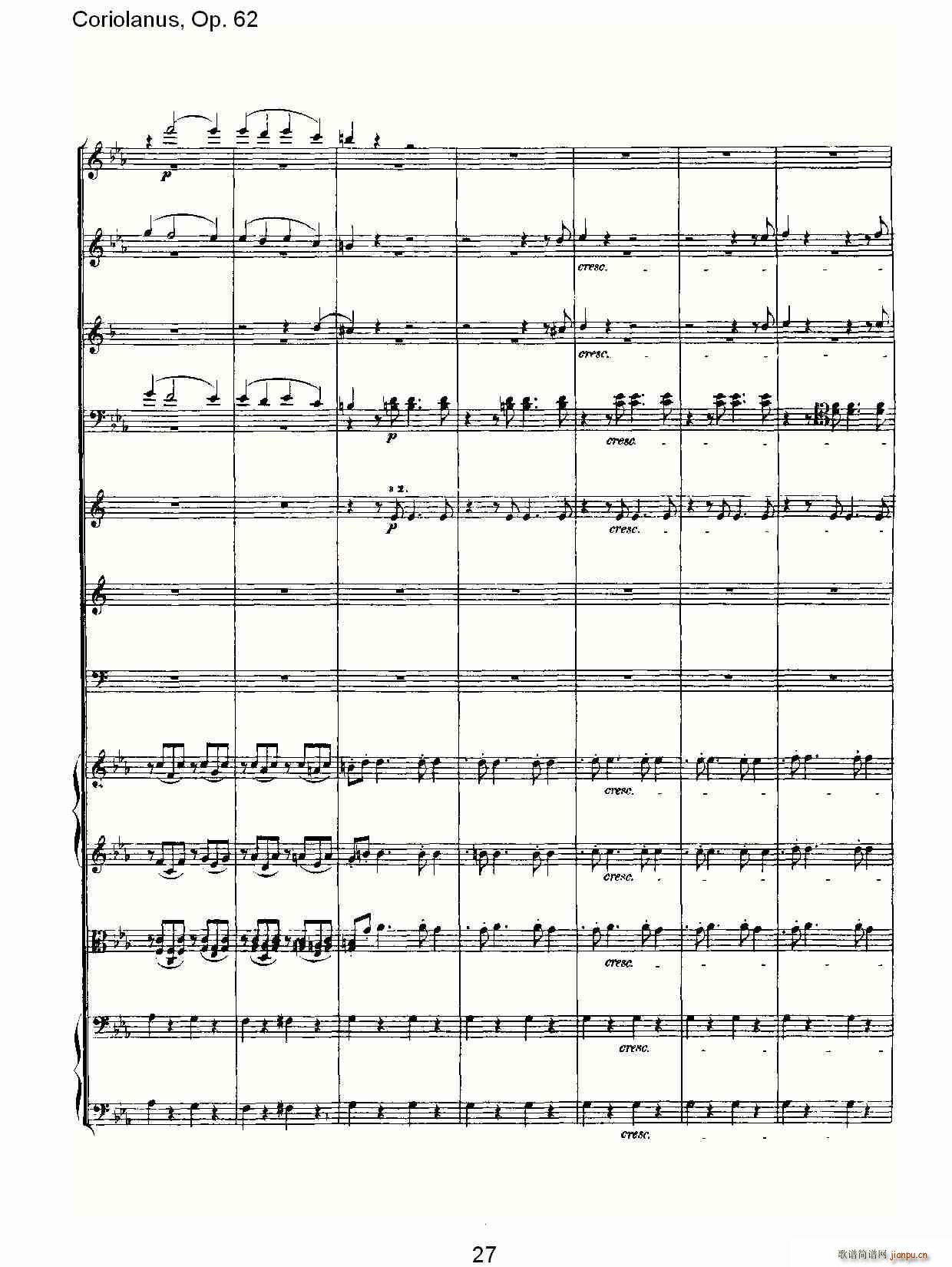 Coriolanus, Op.62(ʮּ)27