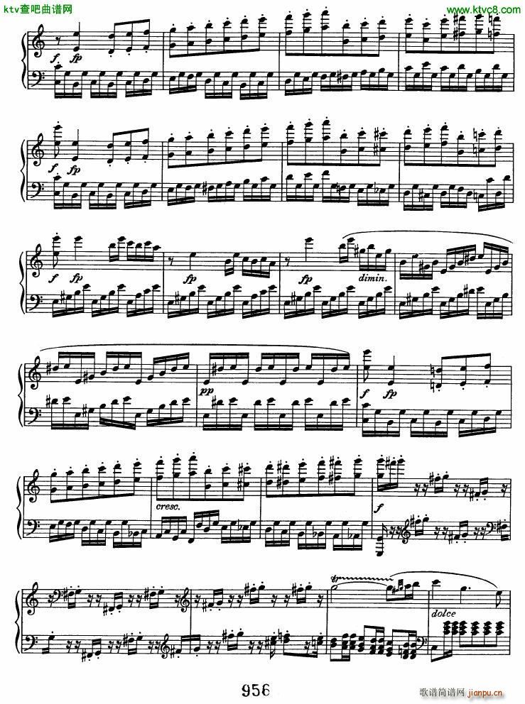 Beethoven op 89 Polonaise in C(V)3